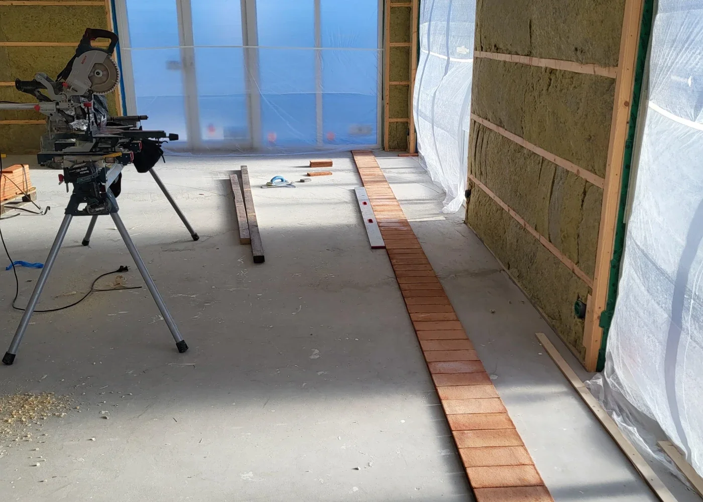 Före renovering - interiör